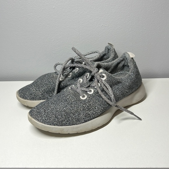 Allbirds Women's Wool Runners Size 8 Gray - Picture 4 of 11